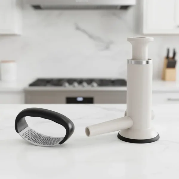 Combo embutidora y trituradora de ajos